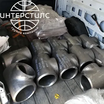 Стальной тройник равнопроходной 76 мм 10 мм 09Г2С ГОСТ 17376-2001 купить в Ярославле